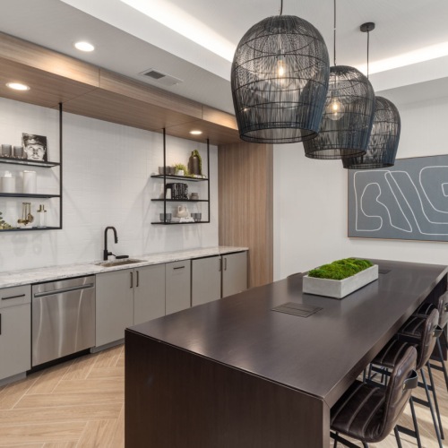 Take advantage of all Alexander Crossing has to offer resident kitchen with island